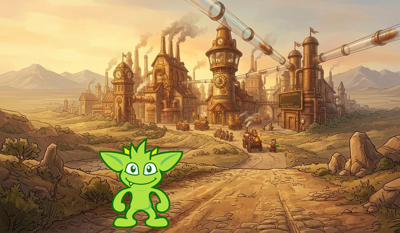 Gremlin goes to Gastown